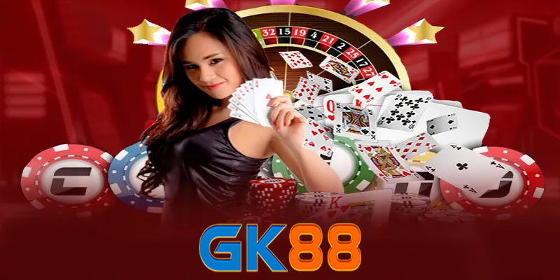 Các trò chơi cá cược tại casino Gk88